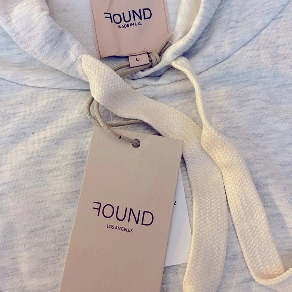 FOUND L.A. Dreamer High/Low Hoodie
ASH GREY / LARGE / NWT​ - Picture 4 of 9